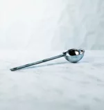Metal tablespoon for measuring tea